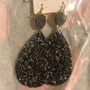 Druzy Drop Earrings